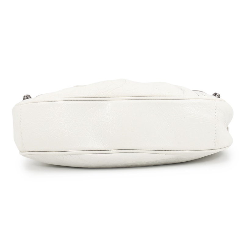 バレンシアガ ショルダーバッグ ル・カゴールXS レザー 671309 BALENCIAGA 白