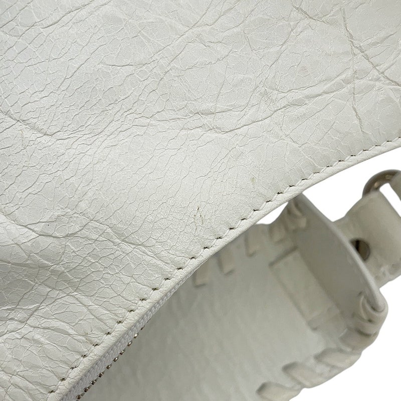 バレンシアガ ショルダーバッグ ル・カゴールXS レザー 671309 BALENCIAGA 白
