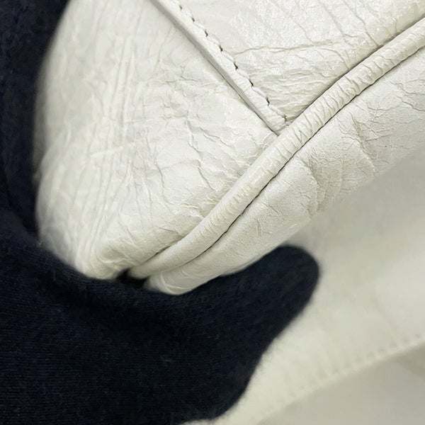 バレンシアガ ショルダーバッグ ル・カゴールXS レザー 671309 BALENCIAGA 白