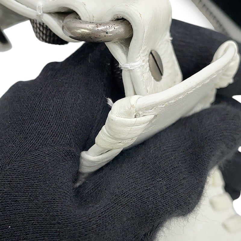 バレンシアガ ショルダーバッグ ル・カゴールXS レザー 671309 BALENCIAGA 白