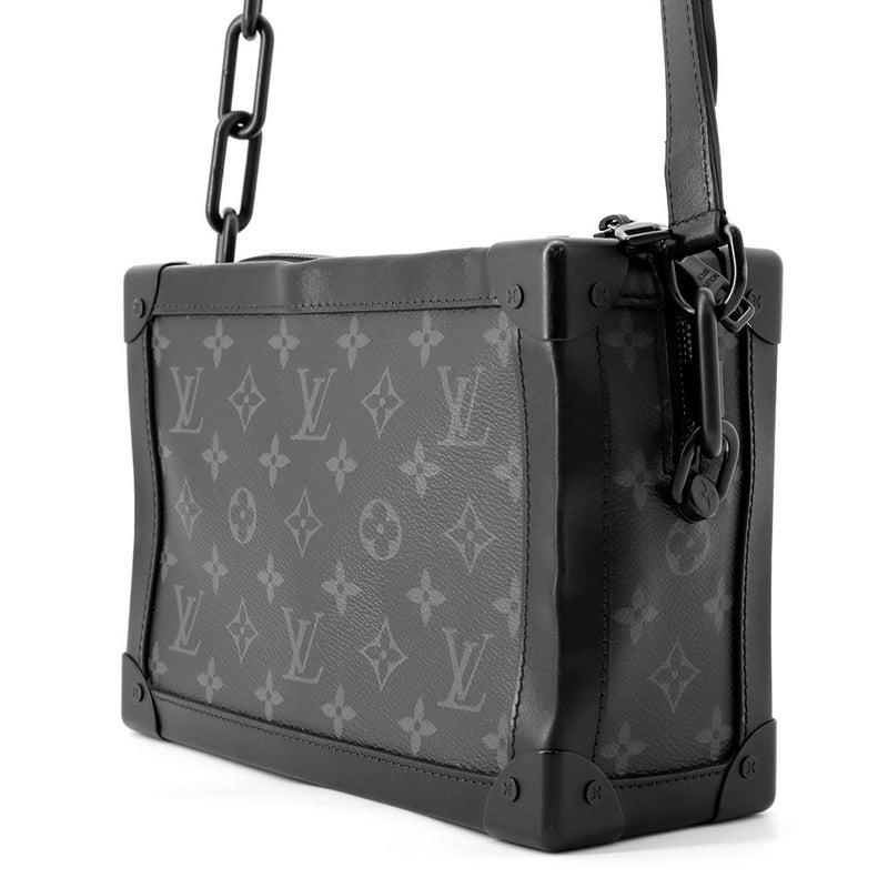 ルイヴィトン ショルダーバッグ モノグラム・エクリプス ソフトトランク M44730 LOUIS VUITTON 黒 ブラック