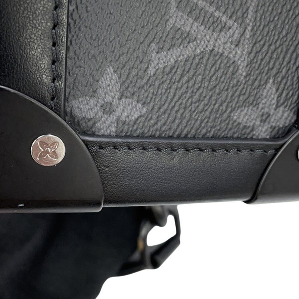ルイヴィトン ショルダーバッグ モノグラム・エクリプス ソフトトランク M44730 LOUIS VUITTON 黒 ブラック