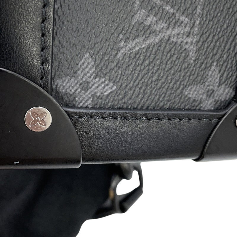 ルイヴィトン ショルダーバッグ モノグラム・エクリプス ソフトトランク M44730 LOUIS VUITTON 黒 ブラック