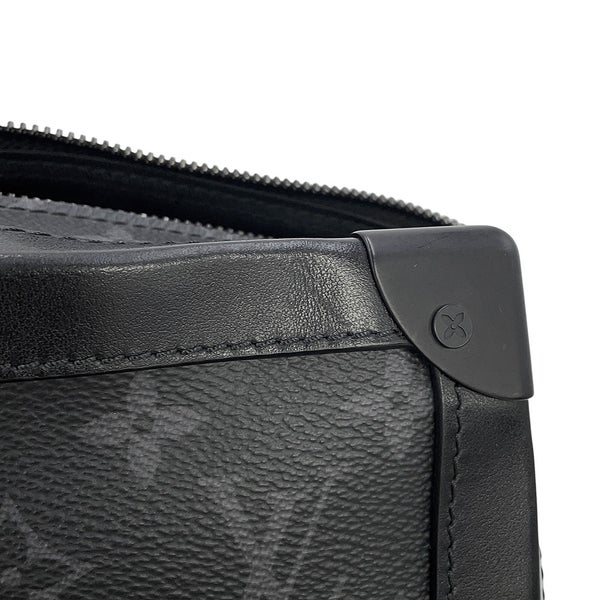 ルイヴィトン ショルダーバッグ モノグラム・エクリプス ソフトトランク M44730 LOUIS VUITTON 黒 ブラック