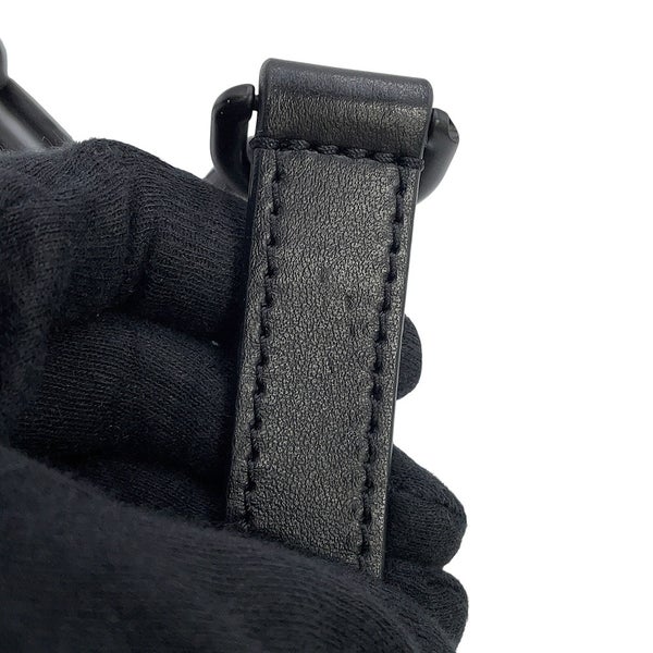 ルイヴィトン ショルダーバッグ モノグラム・エクリプス ソフトトランク M44730 LOUIS VUITTON 黒 ブラック