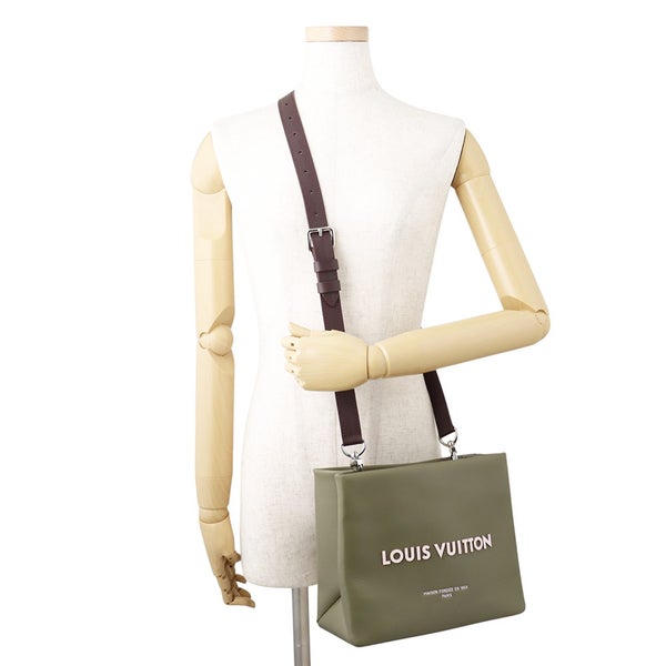 ルイヴィトン トートバッグ カウハイドレザー ショッパートート ミニ M15238 LOUIS VUITTON 2wayショルダーバッグ