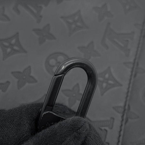 ルイヴィトン ショルダーバッグ モノグラム・シャドウ デュオ・メッセンジャー M69827 LOUIS VUITTON 黒 ブラック