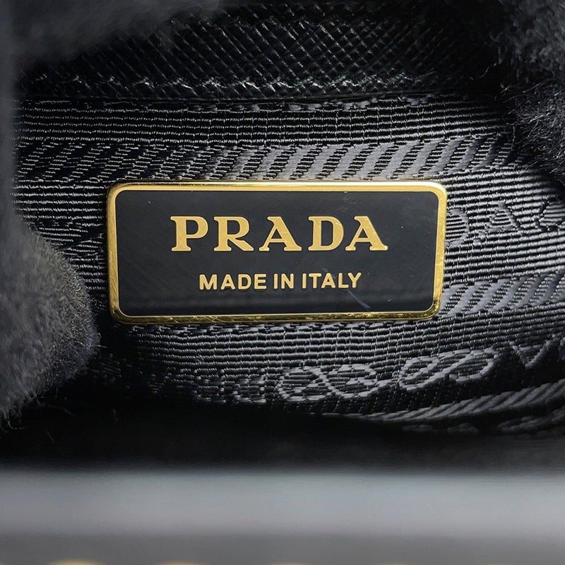 プラダ ハンドバッグ ガレリア スモール サフィアーノレザー 1BA896 PRADA 2wayショルダーバッグ 黒