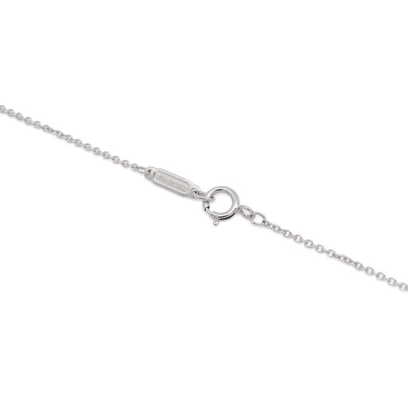 ティファニー ネックレス センチメンタル ハート ペンダント スモール ダイヤモンド 計0.54ct Pt950プラチナ 60007523 Tiffany&Co.