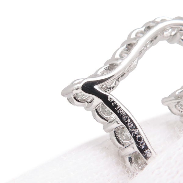 ティファニー ネックレス センチメンタル ハート ペンダント スモール ダイヤモンド 計0.54ct Pt950プラチナ 60007523 Tiffany&Co.