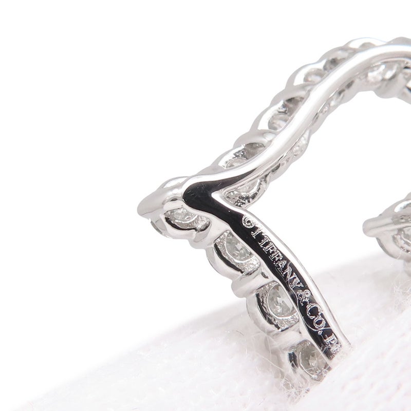 ティファニー ネックレス センチメンタル ハート ペンダント スモール ダイヤモンド 計0.54ct Pt950プラチナ 60007523 Tiffany&Co.