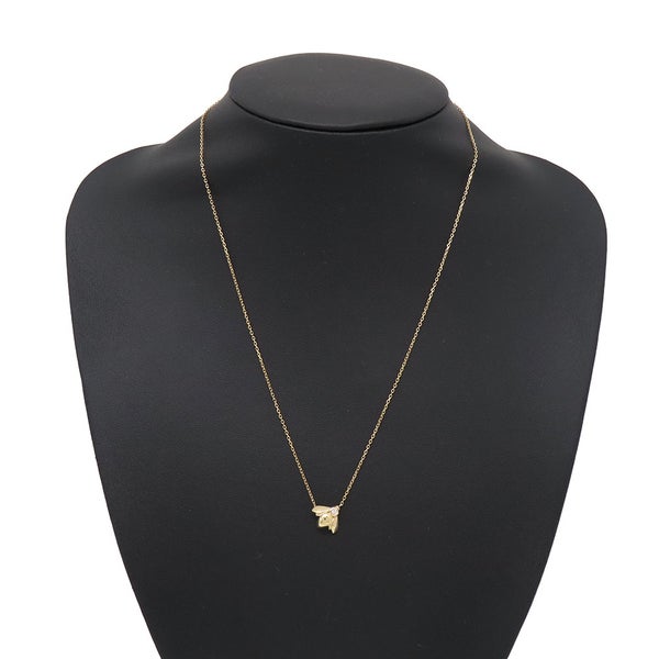 ショーメ ネックレス ビー ドゥ ショーメ ペンダント ダイヤモンド 1P 0.03ct K18YGイエローゴールド 085823 CHAUMET ミツバチ 蜂