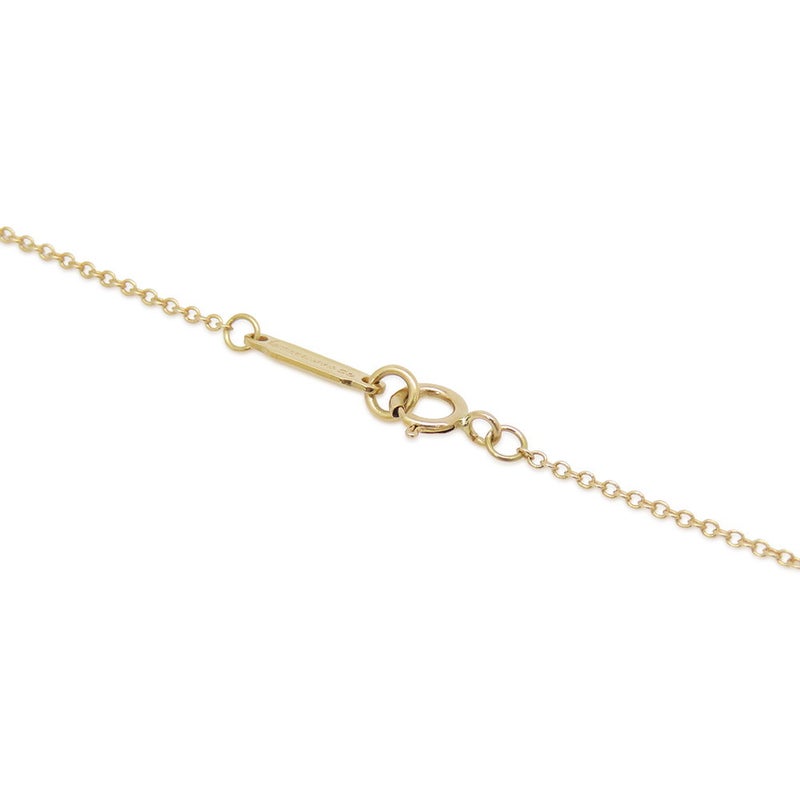 ティファニー ネックレス アトラス ダイヤモンド K18YGイエローゴールド Tiffany&Co. ペンダント サークル ジュエリー