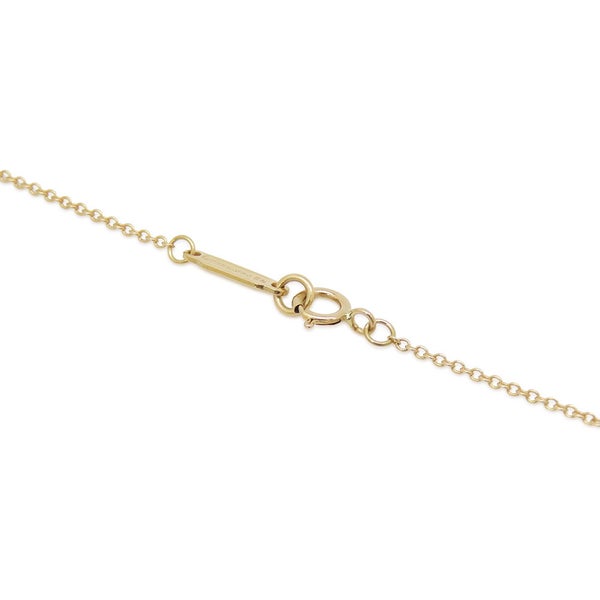 ティファニー ネックレス アトラス ダイヤモンド K18YGイエローゴールド Tiffany&Co. ペンダント サークル ジュエリー