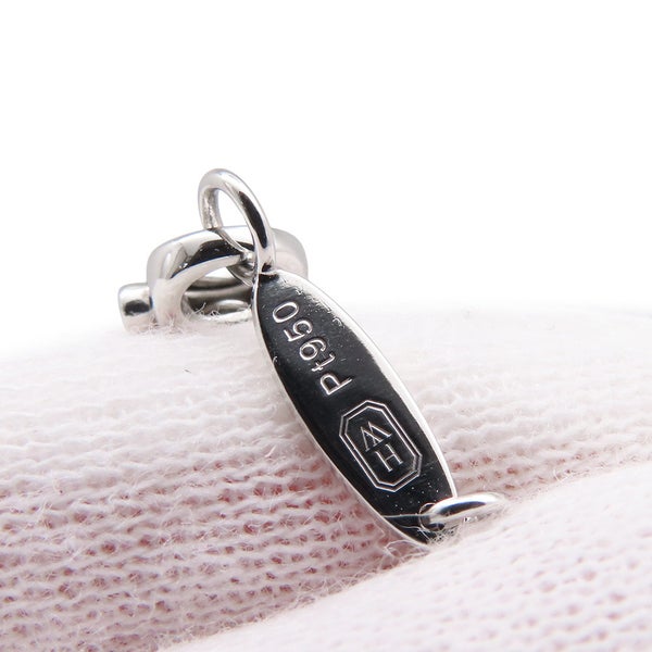 ハリーウィンストン ネックレス HW ロゴ ペンダント ダイヤモンド 19P 計0.12ct Pt950プラチナ PEDPRD16HWL
