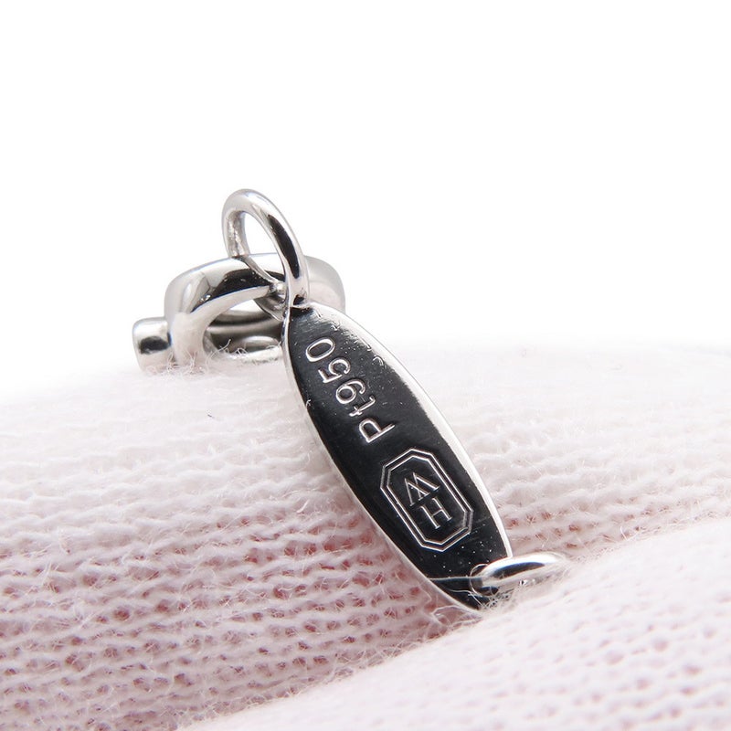ハリーウィンストン ネックレス HW ロゴ ペンダント ダイヤモンド 19P 計0.12ct Pt950プラチナ PEDPRD16HWL