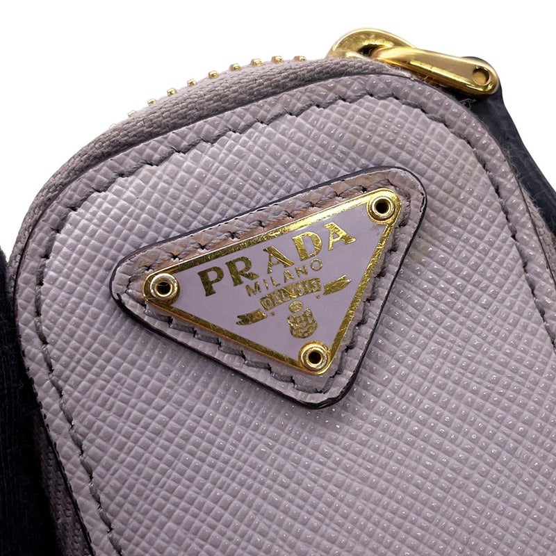 プラダ ハンドバッグ ミニ トライアングルロゴ レザー 1BA333 PRADA 2wayショルダーバッグ
