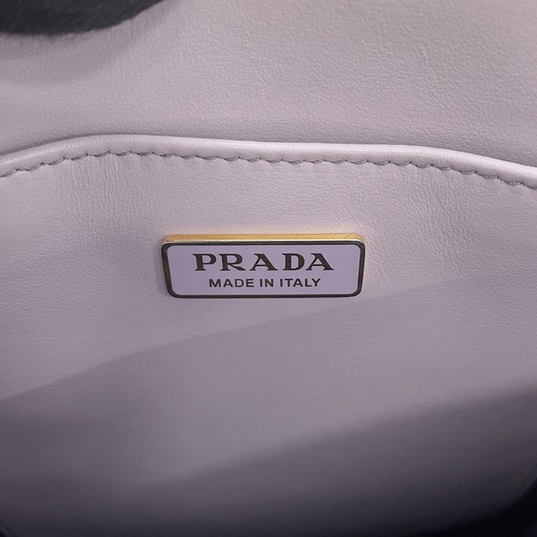 プラダ ハンドバッグ ミニ トライアングルロゴ レザー 1BA333 PRADA 2wayショルダーバッグ