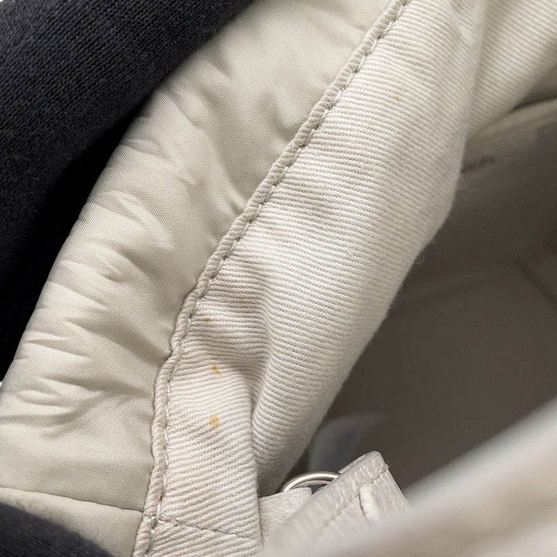 メゾンマルジェラ ハンドバッグ 5AC マイクロ レザー S61WG0035 Maison Margiela 2wayショルダー 白