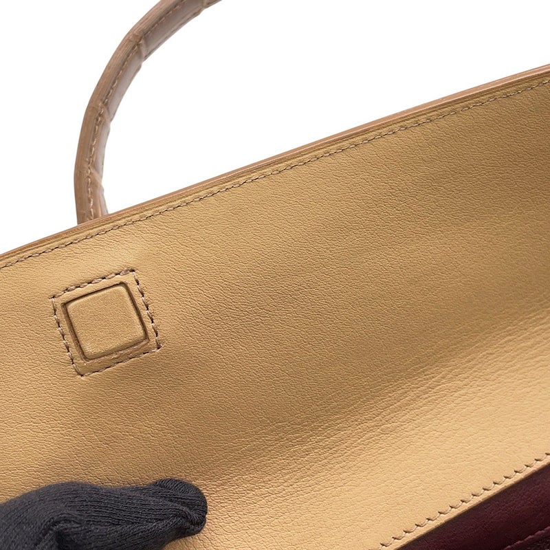 カルティエ ハンドバッグ カボション クロコダイル Cartier バッグ