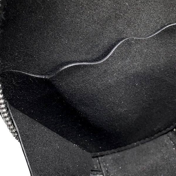 メゾンマルジェラ ショルダーバッグ 4ステッチ ラウンド レザー Maison Margiela ポーチ 黒