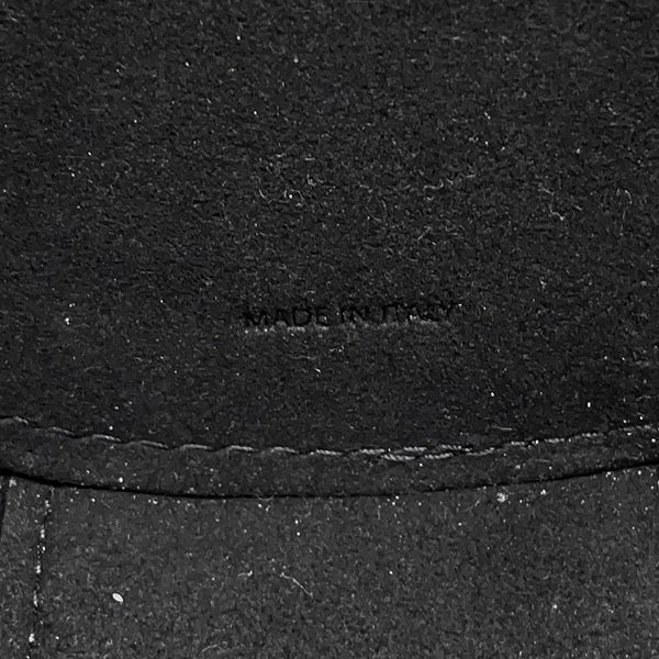 メゾンマルジェラ ショルダーバッグ 4ステッチ ラウンド レザー Maison Margiela ポーチ 黒
