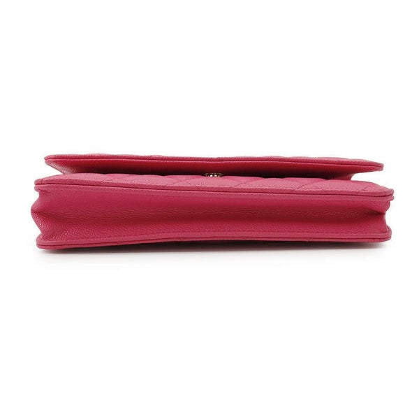 シャネル チェーンウォレット クラシック マトラッセ ココマーク キャビアスキン AP0250 CHANEL 財布