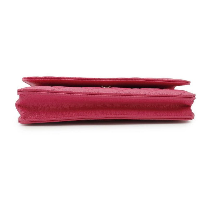 シャネル チェーンウォレット クラシック マトラッセ ココマーク キャビアスキン AP0250 CHANEL 財布