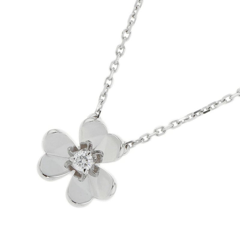 ヴァンクリーフ&アーペル ネックレス フリヴォル ペンダント ミニ ダイヤモンド 1P K18WGホワイトゴールド VCARP0J400