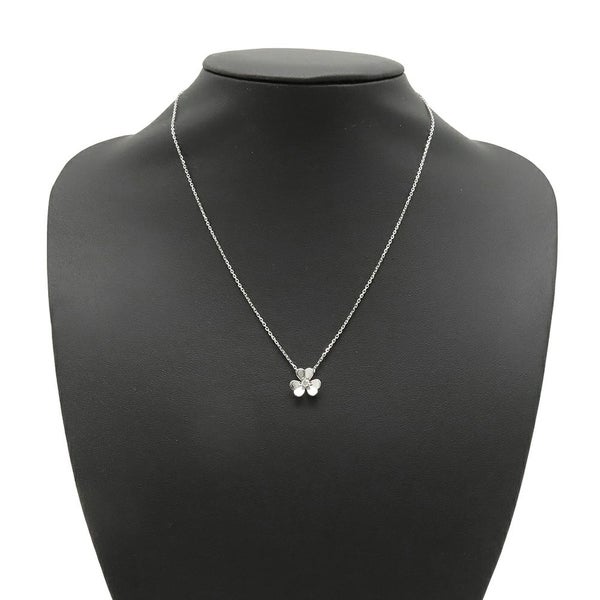 ヴァンクリーフ&アーペル ネックレス フリヴォル ペンダント ミニ ダイヤモンド 1P K18WGホワイトゴールド VCARP0J400