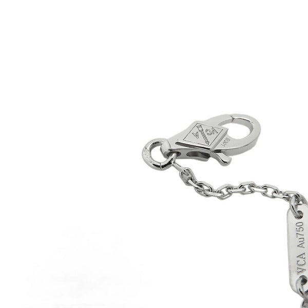 ヴァンクリーフ&アーペル ネックレス フリヴォル ペンダント ミニ ダイヤモンド 1P K18WGホワイトゴールド VCARP0J400