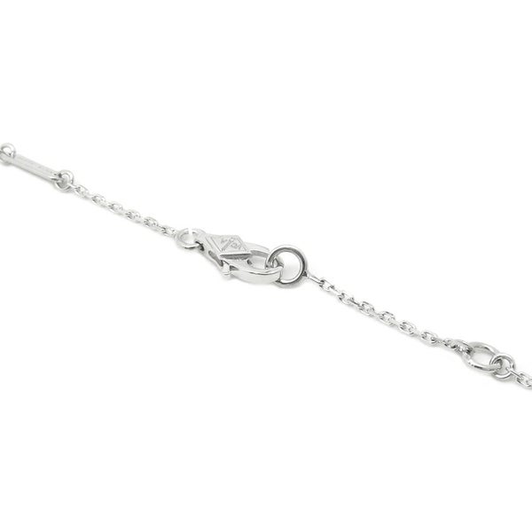 ヴァンクリ ネックレス スウィート アルハンブラ ペンダント ダイヤモンド 12P K18WGホワイトゴールド VCARO85900