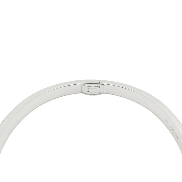 カルティエ ブレスレット ラブブレスSM ダイヤ 6P 計0.15ct K18WGホワイトゴールド サイズ16 B6047716 LOVEブレスレット バングル