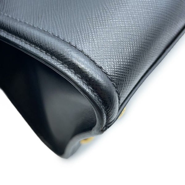 プラダ トートバッグ サフィアーノレザー 1BA227 PRADA 2wayショルダーバッグ 黒