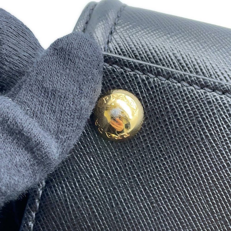 プラダ トートバッグ サフィアーノレザー 1BA227 PRADA 2wayショルダーバッグ 黒