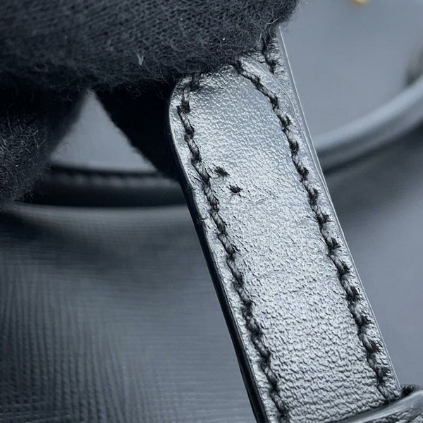 プラダ トートバッグ サフィアーノレザー 1BA227 PRADA 2wayショルダーバッグ 黒