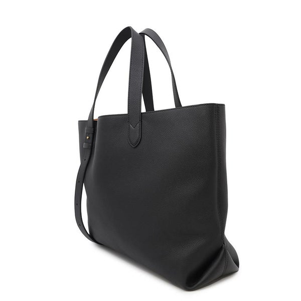 ルイヴィトン トートバッグ ロウキー・カバMM グレインカーフレザー M25341 LOUIS VUITTON ブラック 黒