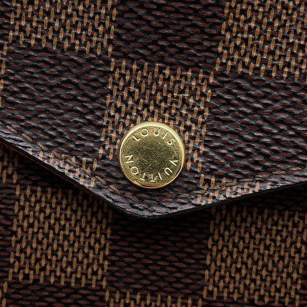 ルイヴィトン チェーンウォレット ダミエ・エベヌ ポシェット・フェリシー N40492 LOUIS VUITTON