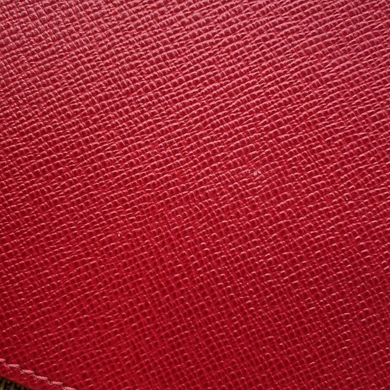 ルイヴィトン チェーンウォレット ダミエ・エベヌ ポシェット・フェリシー N40492 LOUIS VUITTON