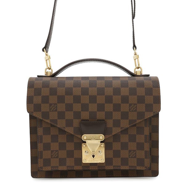 ルイヴィトン ハンドバッグ ダミエ・エベヌ モンソー SPO N48088 2wayショルダーバッグ スペシャルオーダー