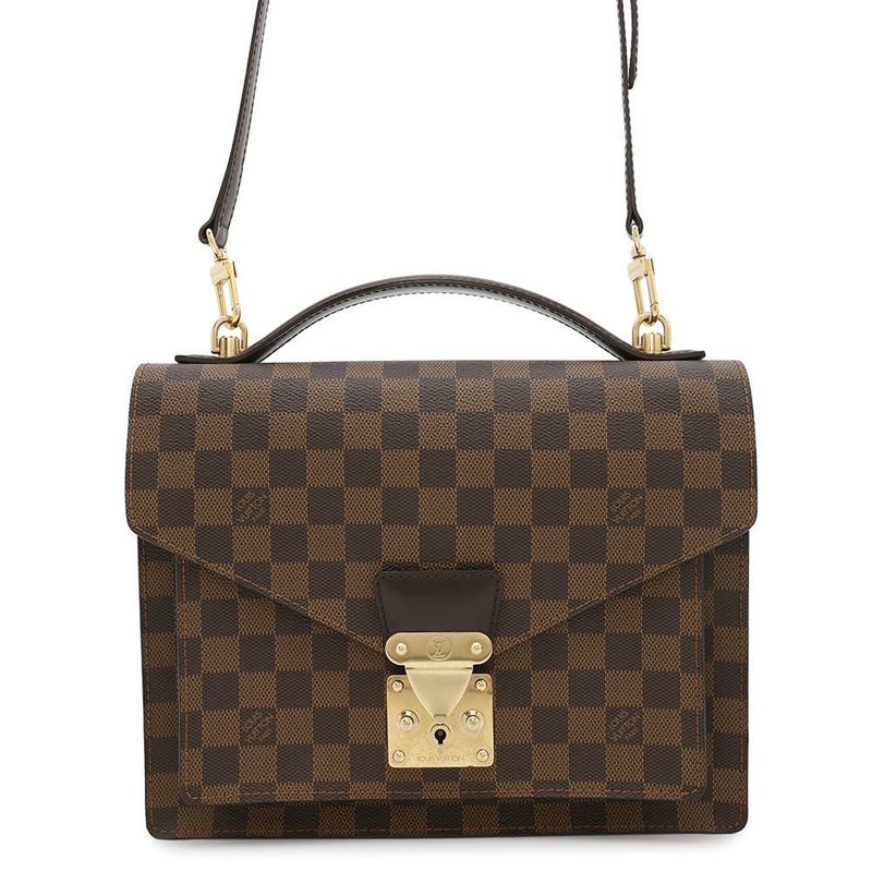 ルイヴィトン ハンドバッグ ダミエ・エベヌ モンソー SPO N48088 2wayショルダーバッグ スペシャルオーダー