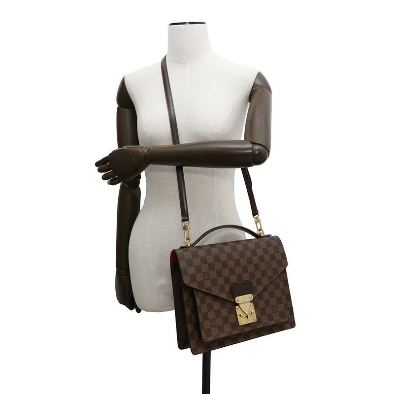 ルイヴィトン ハンドバッグ ダミエ・エベヌ モンソー SPO N48088 2wayショルダーバッグ スペシャルオーダー