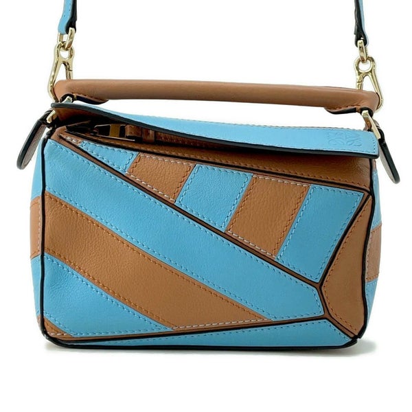 ロエベ ハンドバッグ パズルバッグ ミニ レザー 331.31.S21 LOEWE 2way