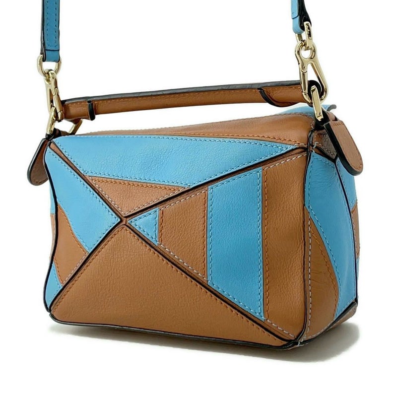 ロエベ ハンドバッグ パズルバッグ ミニ レザー 331.31.S21 LOEWE 2way