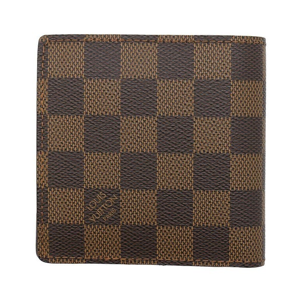 ルイヴィトン 二つ折り財布 ダミエ・エベヌ ポルトフォイユ・マルコ N61675 LOUIS VUITTON ヴィトン 財布
