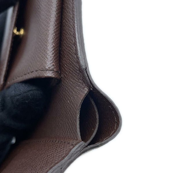 ルイヴィトン 二つ折り財布 ダミエ・エベヌ ポルトフォイユ・マルコ N61675 LOUIS VUITTON ヴィトン 財布