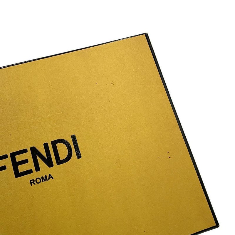 フェンディ バッグチャーム ズッカ柄 バケットモチーフ キャンバス レザー 7AS158 FENDI キーホルダー