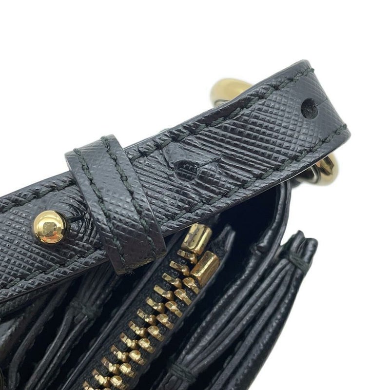 フェラガモ ショルダーバッグ ヴァラ レザー Ferragamo 2wayハンドバッグ 黒