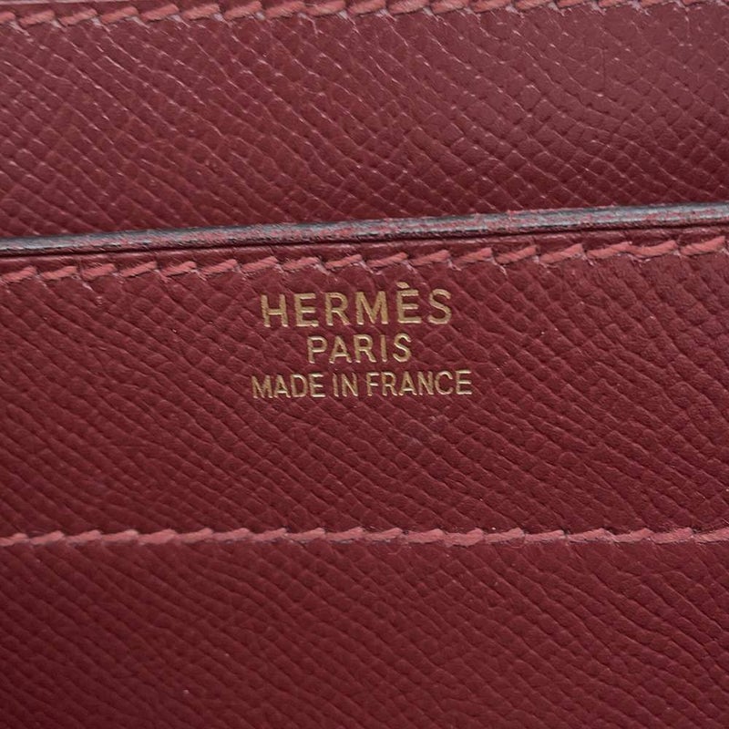 エルメス ビジネスバッグ サックアデペッシュ38 ルージュアッシュ/ゴールド金具 クシュベル □E刻印 メンズ