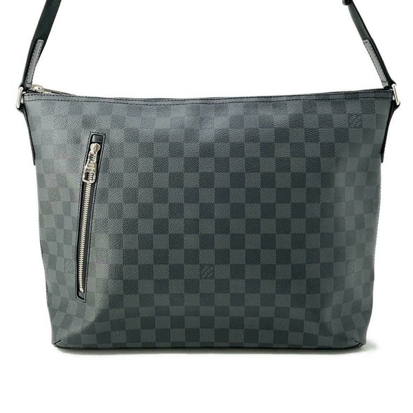 ルイヴィトン ショルダーバッグ ダミエ・グラフィット ミックMM N41106 LOUIS VUITTON 黒 ブラック